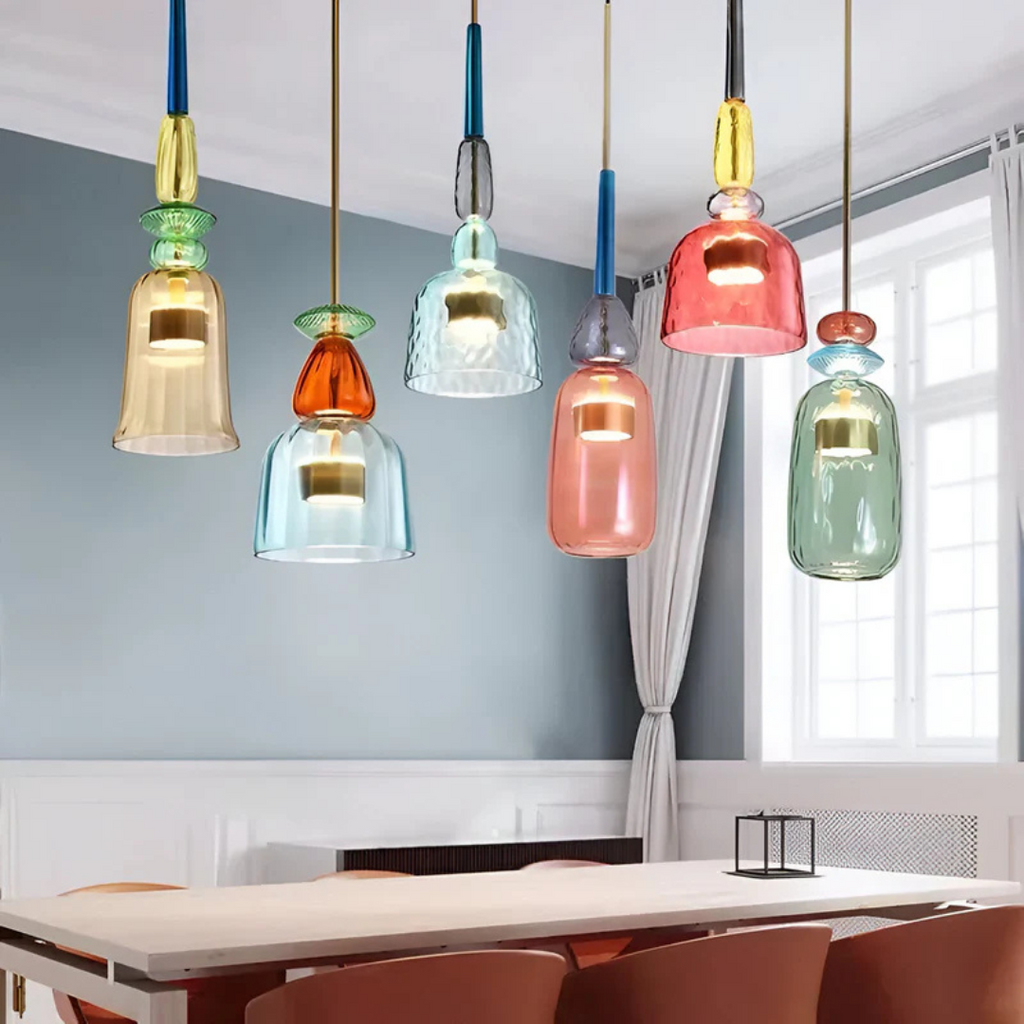 Multicolored Pendant Lamp that Will Bring Joy and Energy to Your Home
