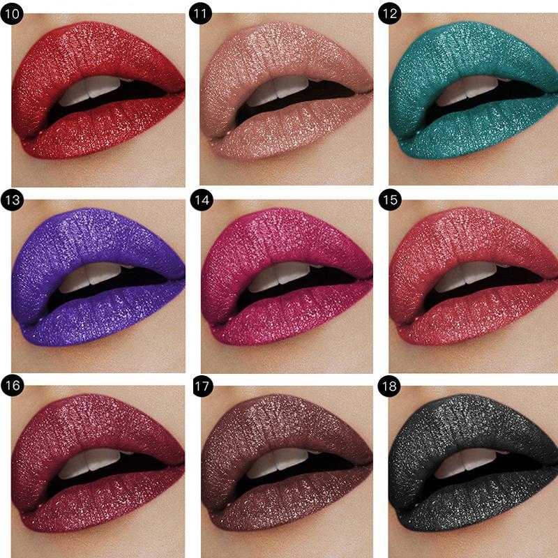 Shiny waterproof lip gloss