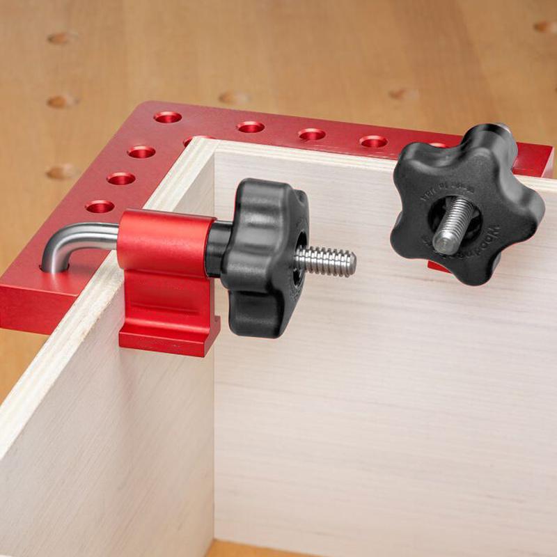 Angle clamp for woodworking