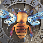 Guardian of the Bees Metal Art
