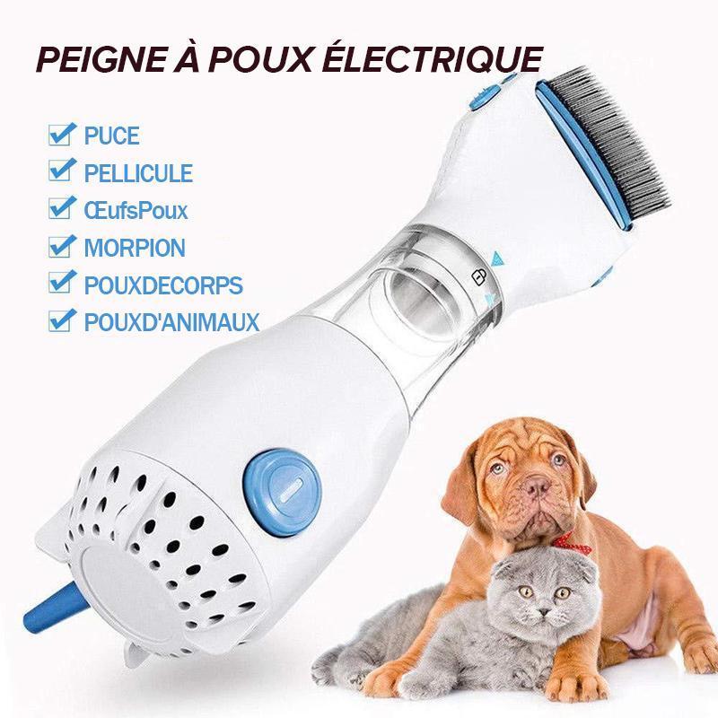 Electric comb for lice control
