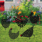 Garden Simulated Chicken Ornament