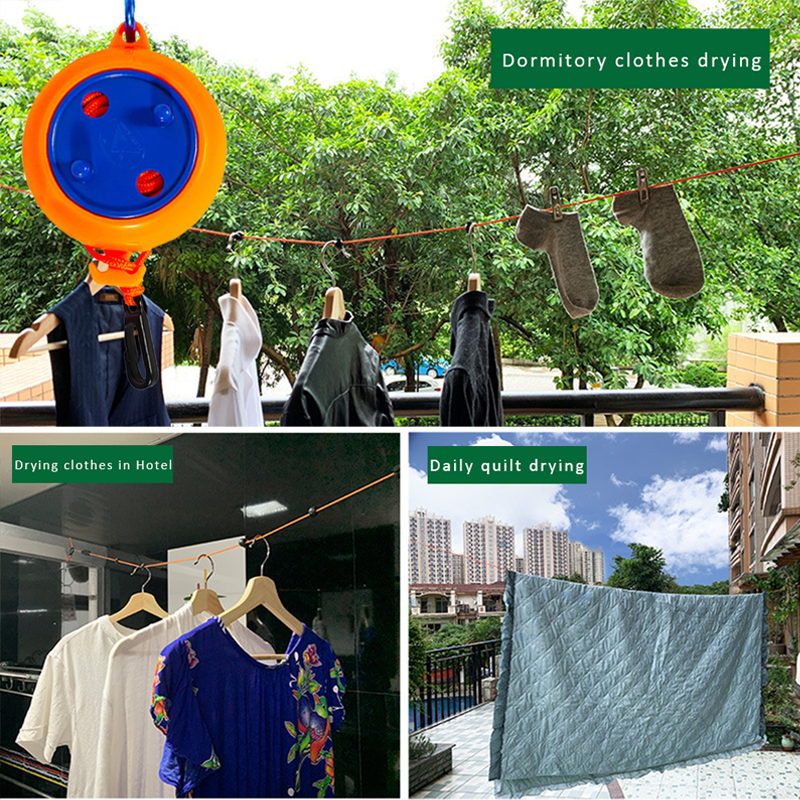Retractable Clothes Rack Rope