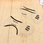 Eyeliner stencil tool (2 pieces)
