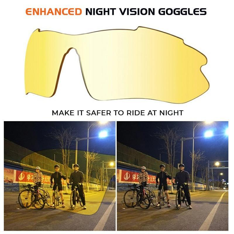 Sunglasses with UV protection for outdoor cyclists