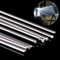 Solution welding wire with flux core