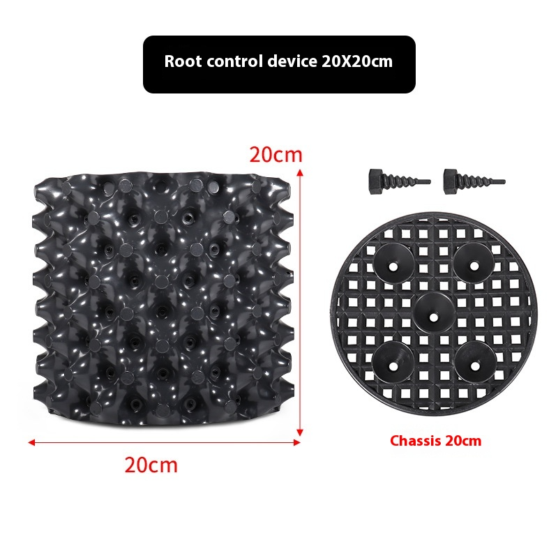 Root control device for plants and landscaping to promote healthy growth
