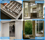 Magnetic door catcher for quiet closing without drilling