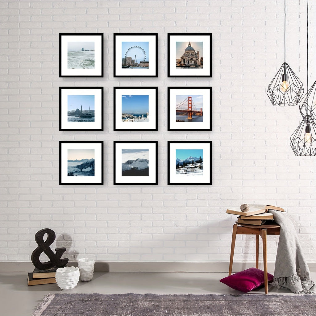 PhotoFrame – Stylish Wooden Frames Set