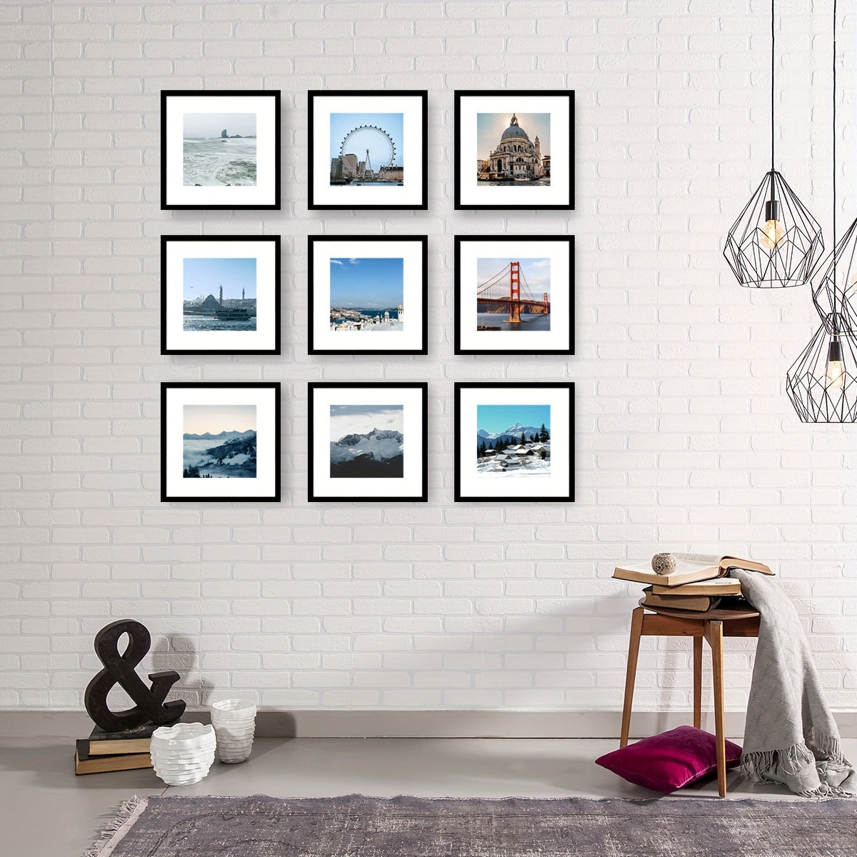 PhotoFrame – Stylish Wooden Frames Set