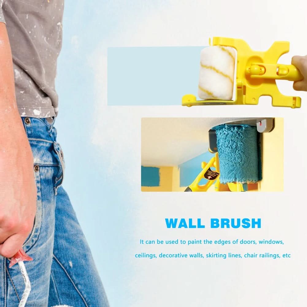The perfect paint roller for precise edges without adhesive tape