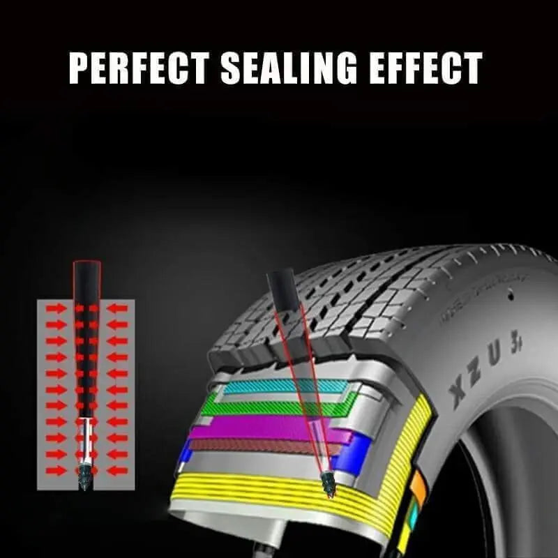20 Piece Tire Nail Set for Repairing Rubber Tire Punctures