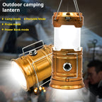 Solar Camping Lamp with USB Charging – Portable LED Lantern for Outdoor Activities and Emergencies