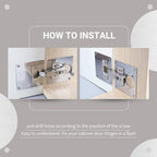HingeSaver Stainless Steel Cabinet Hinge Repair Kit