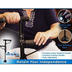 Non-slip Folding Walking Stick With LED Light