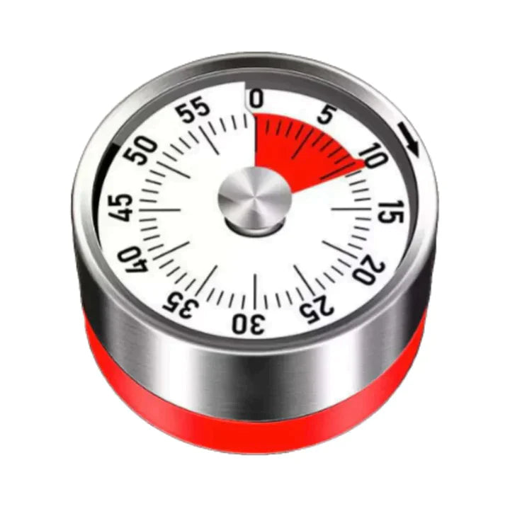Stainless Steel Kitchen Clock