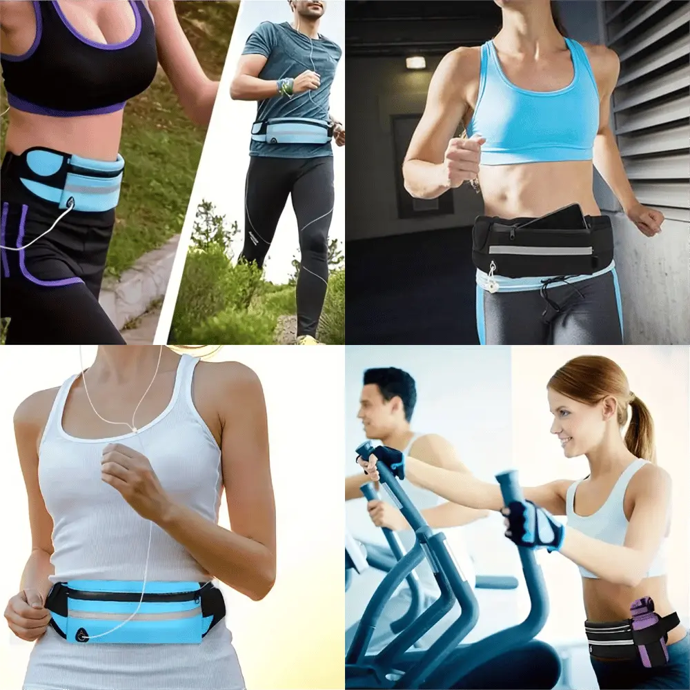 Sporty running and belt bag – Lightweight, secure, practical