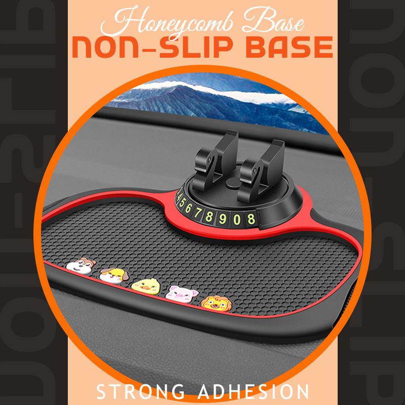 Anti-slip mat for mobile phone holder