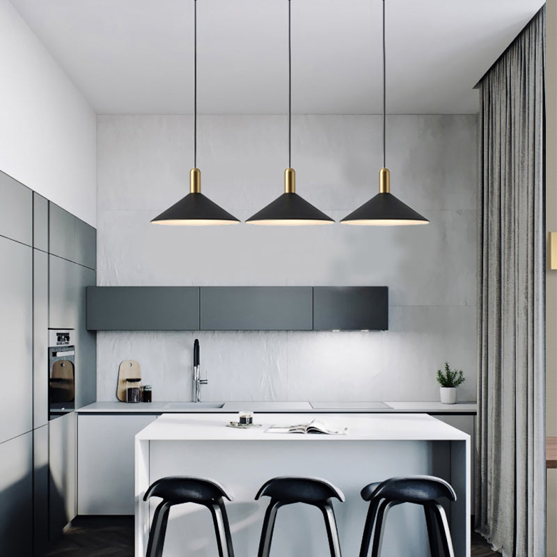 Simple Modern Conical LED Pendant Light