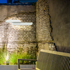 Modern Waterproof Curved Outdoor Wall Lamp