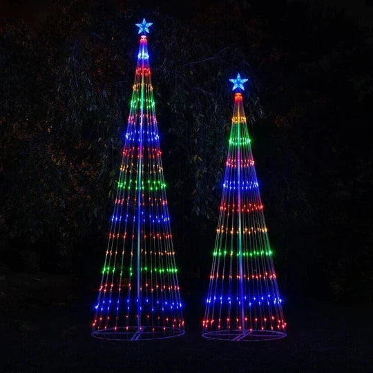 Christmas – Multicolor Led Animated Outdoor Christmas Tree Lightshow