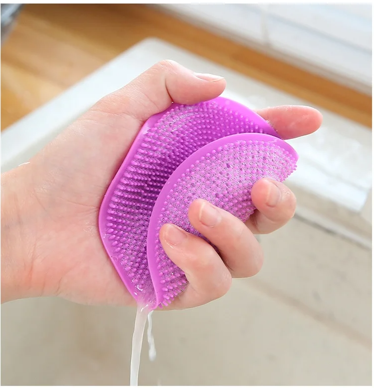 CleanFlex – Silicone Dish Brush & Multifunctional Kitchen Scrubber Pad