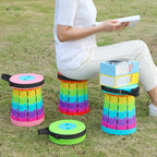 Upgraded Retractable Folding Stool
