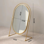 Large Minimalist Desktop Makeup Mirror