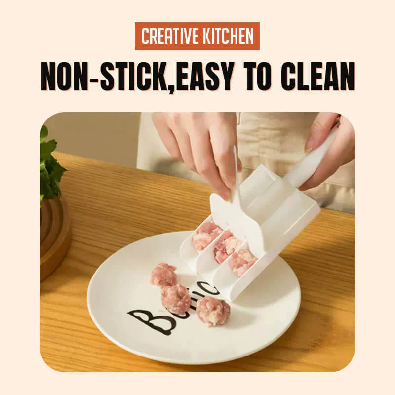 ‍Creative kitchen triple meatball machine