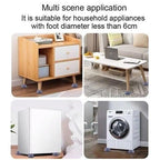 Vibration-free washing machine feet - 4 pcs