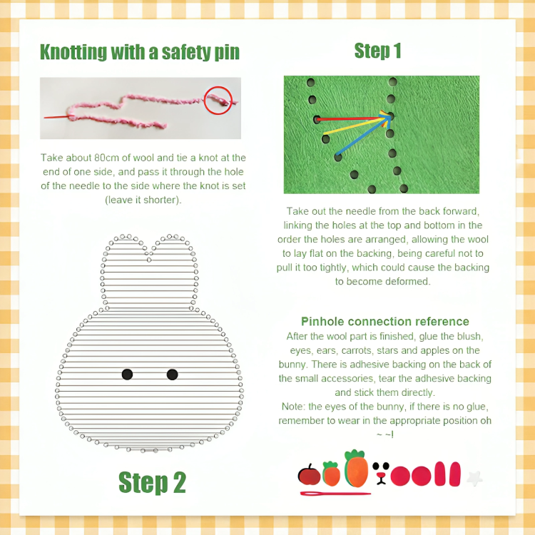 DIY Embroidery Doll Kit for Kids — Unleash playful creativity and pride in little hands!
