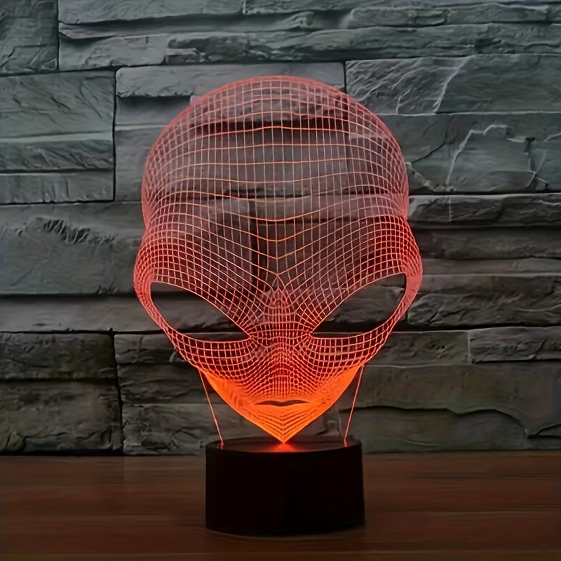 AstroLight – 3D-alien lamp with LED color lighting and touch control