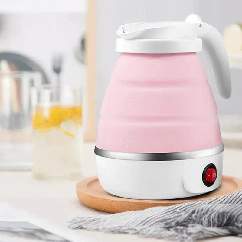 AquaElegance Luxury Foldable Kettle | Perfect for travel and home use with style and convenience
