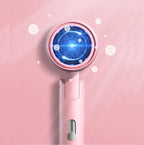 Foldable hairdryer with ion technology for shiny hair