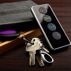 4-in-1 Key Finder with LED Flashlight and Color-Coded Receivers – Compact Key Locator for Keys, Remote Controls, and More