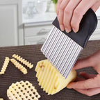 Stainless Steel Crinkle Cutter