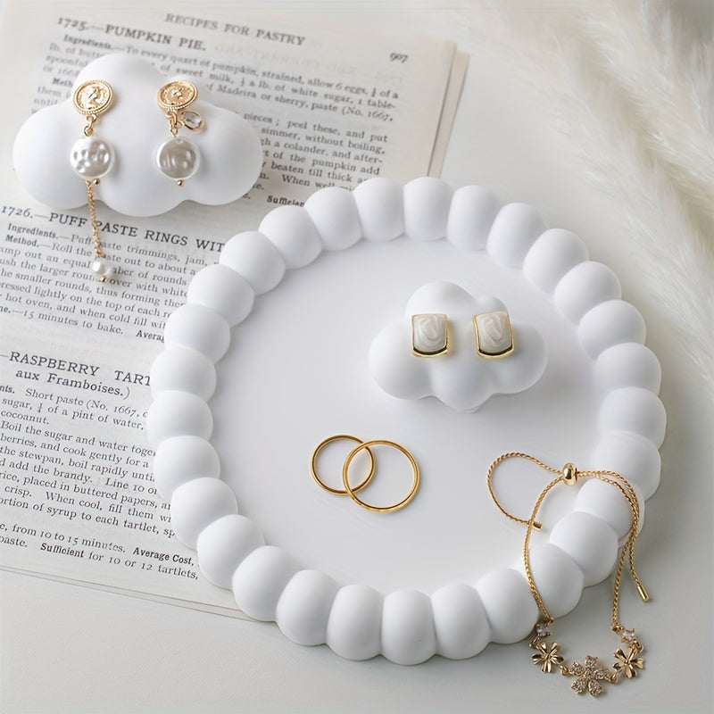Elegant RingTray - Multifunctional Jewelry Dish for Stylish Organization