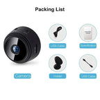 Compact security camera with night vision & app control
