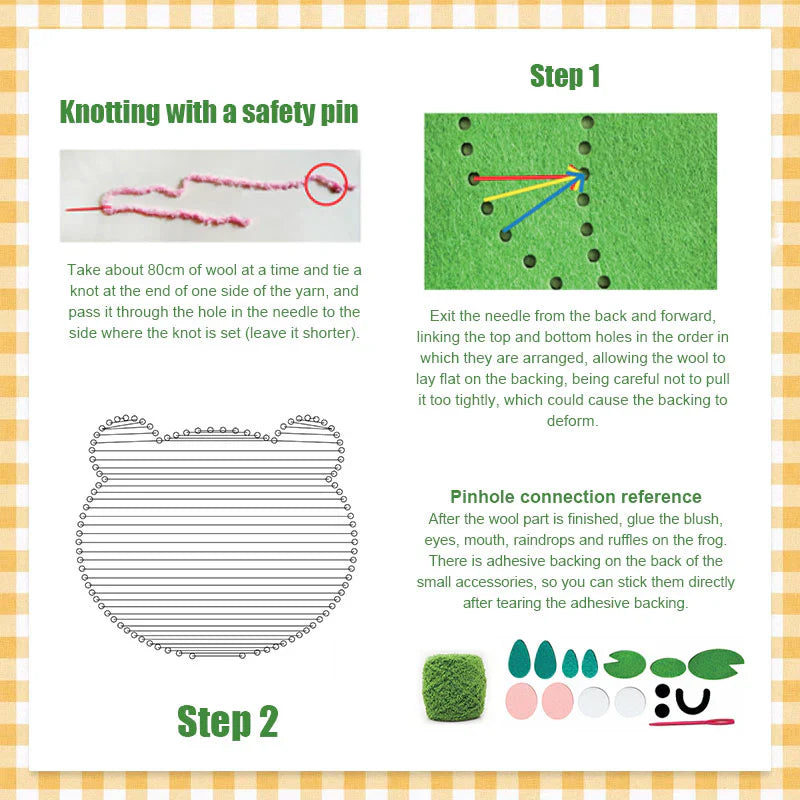 DIY Embroidery Doll Kit for Kids — Unleash playful creativity and pride in little hands!