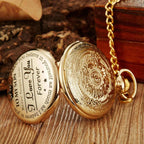 Best Gift-Pocket Chain Watch With Quartz