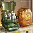 up organiser - Dustproof & waterproof cosmetics box with elegant design