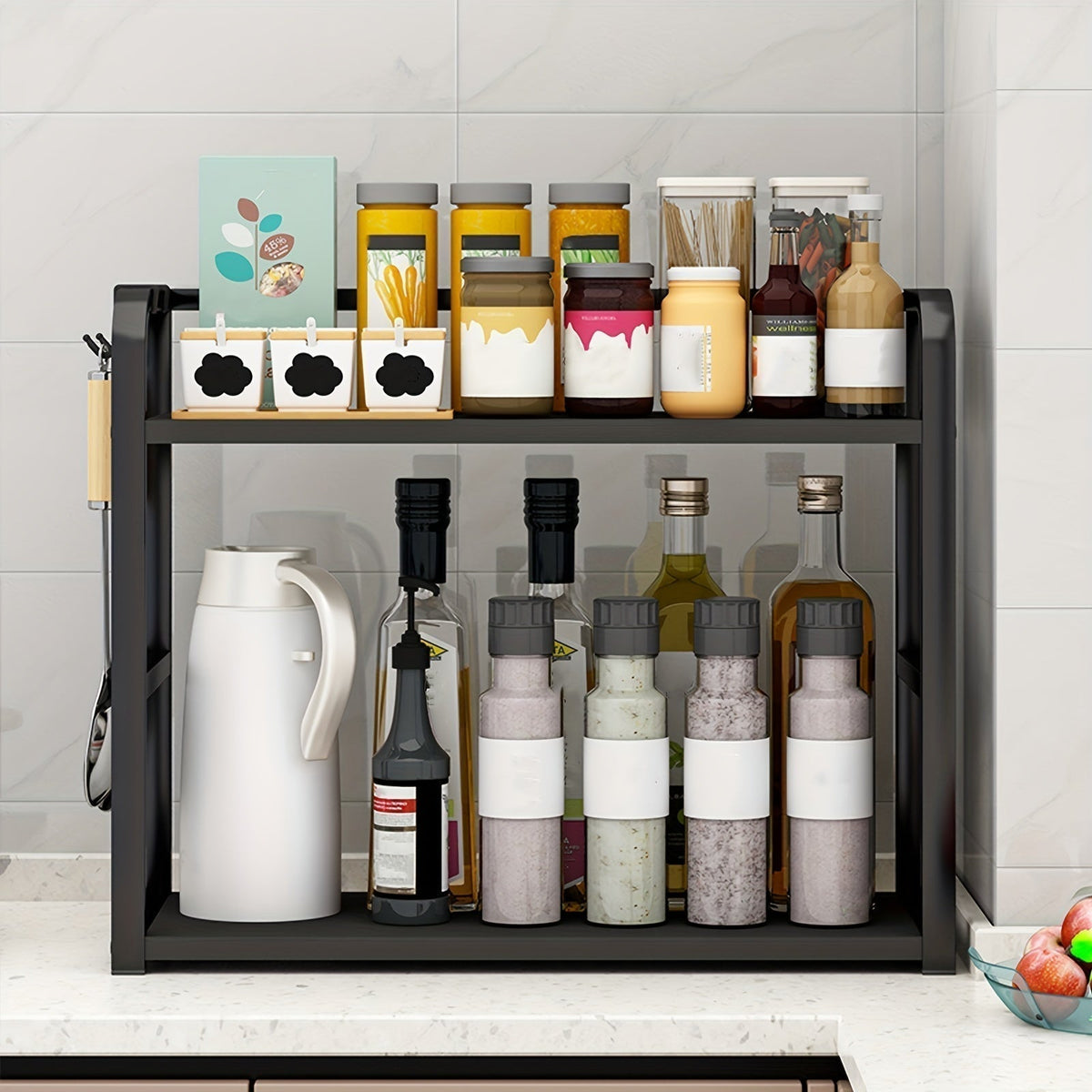 Mara Stainless Steel Kitchen Storage Rack – Compact, Stylish & Durable