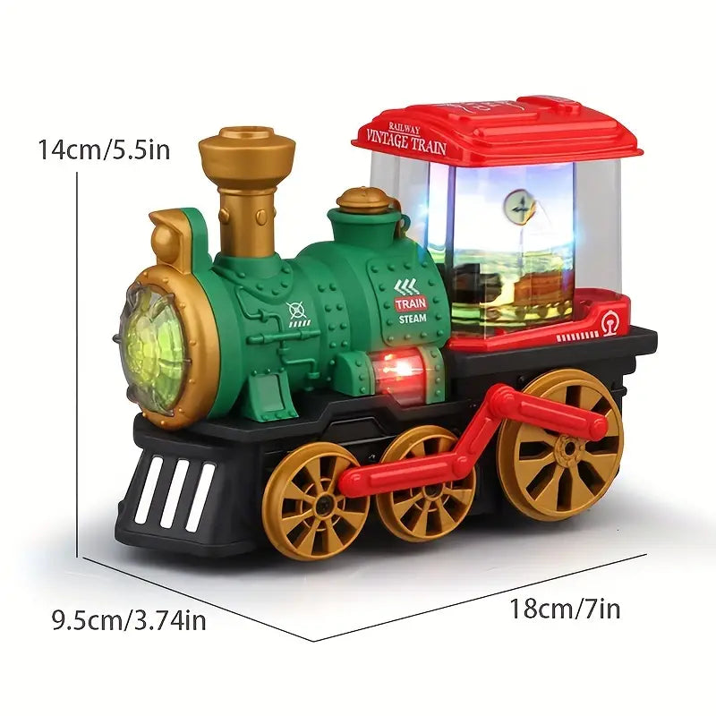 Intelligent Children's Steam Locomotive with Real Steam