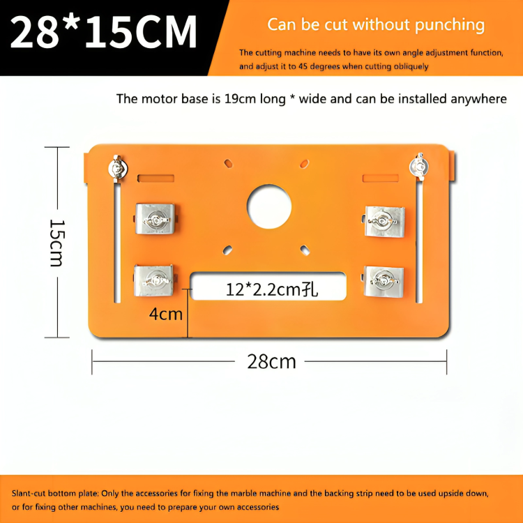 LuxuraCut Precision Cutting Machine | Adjustable Base Plate for precise and effortless cuts