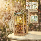 Serene Flower House DIY Book Nook Kit