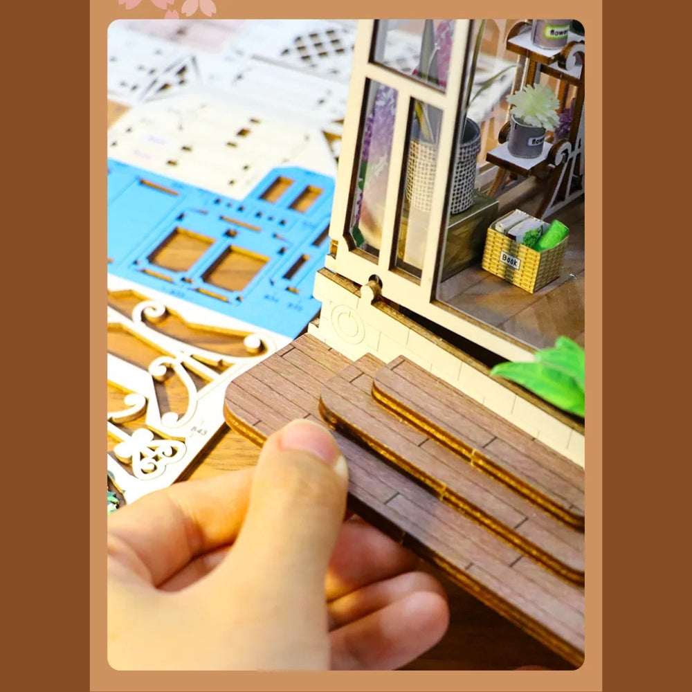 Garden House DIY Book Nook Kit