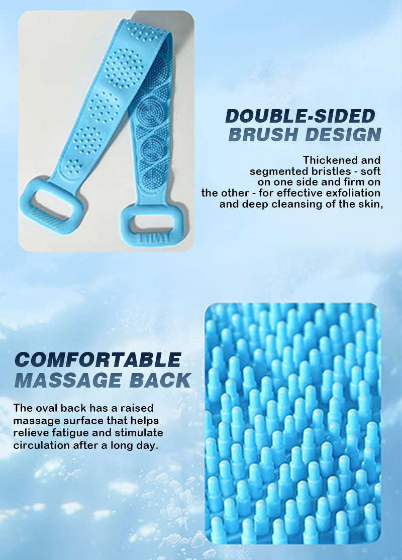 Silicone bath towel