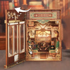 Train Cabin Series – Steam Fantasy Motion Scene DIY Book Nook Kit