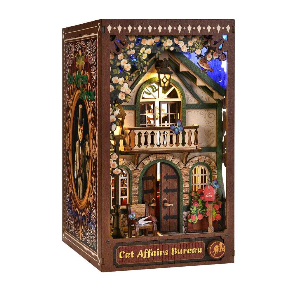 Cat Affairs Bureau DIY Book Nook Kit