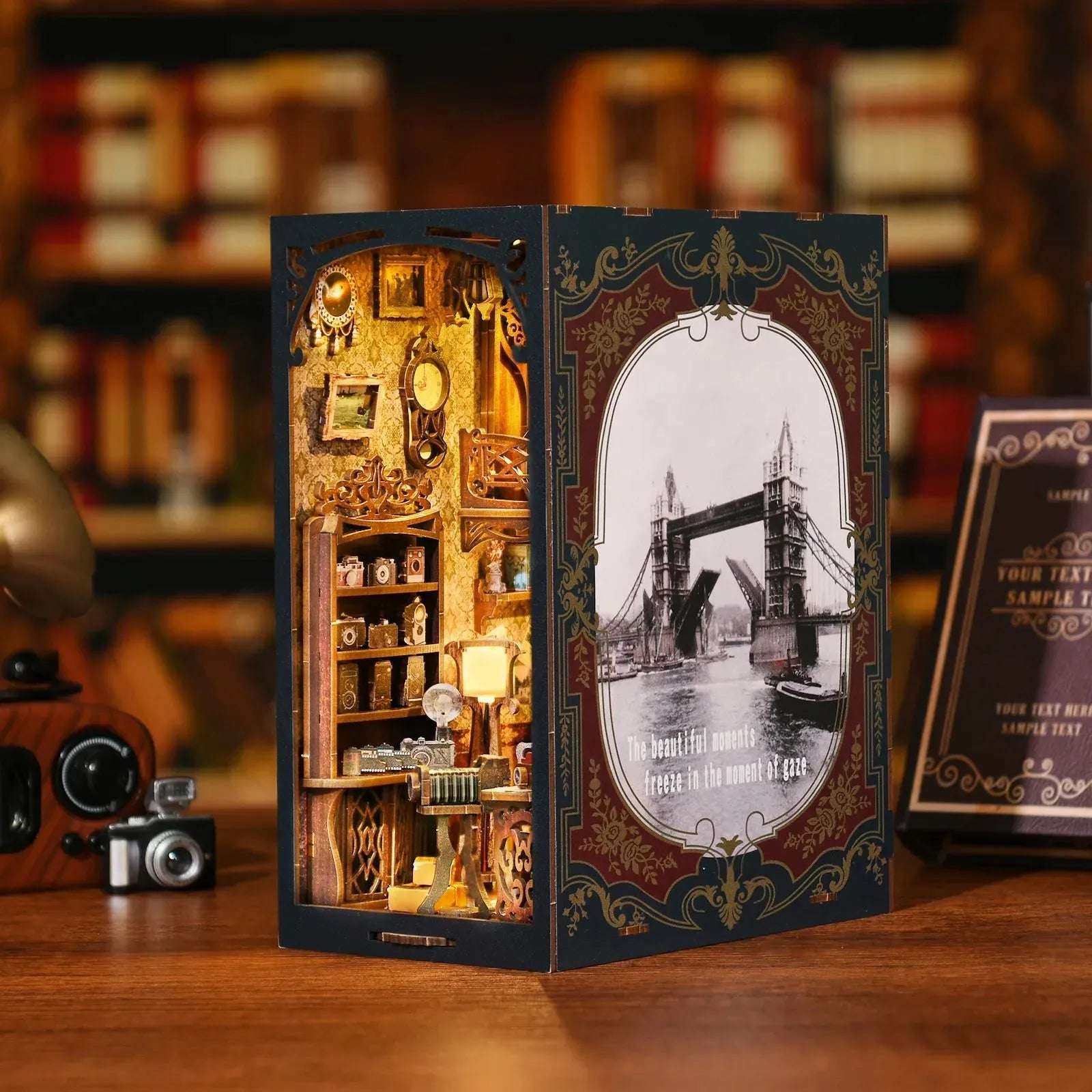 Film Darkroom DIY Book Nook Kit